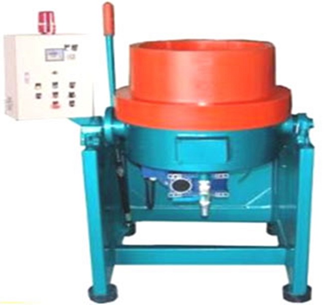 เครื่องขัดผิวโลหะแบบจานหมุน  Centrifuge Finishing Machine